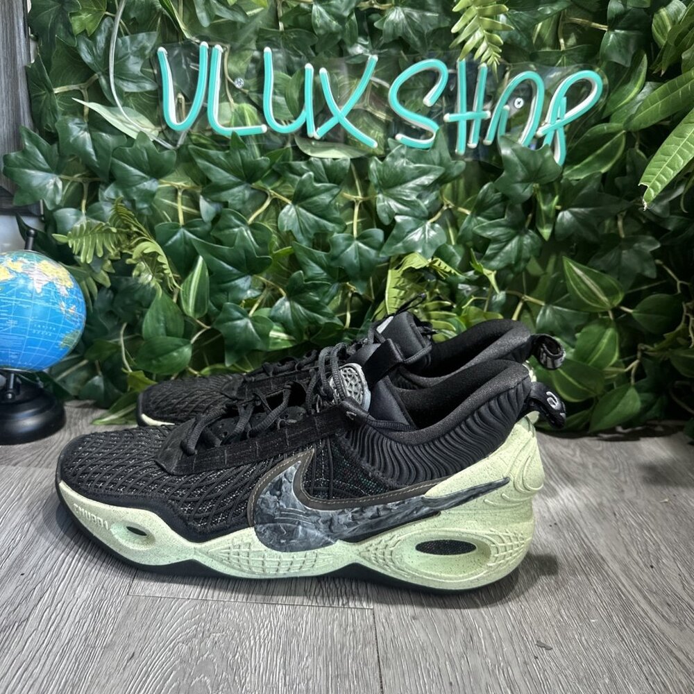 Nike Cosmic Unity Green Glow Mens 13 Shoes DA6725-001 Black Basketball Sneaker - Picture 4 of 9
